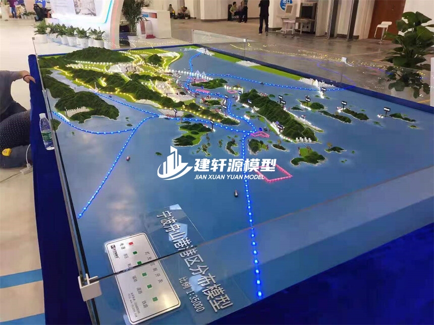 怀集地形地貌模型